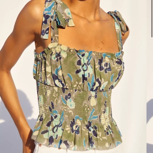 Wilfred ballad camisole navy floral - Picture 2 of 2